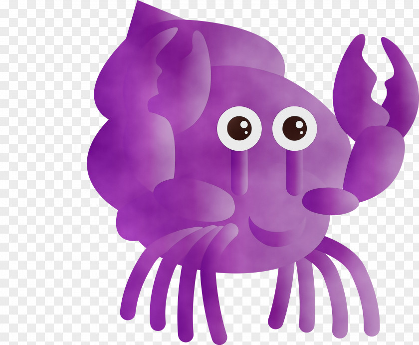 Octopus Purple Violet Magenta Animation PNG