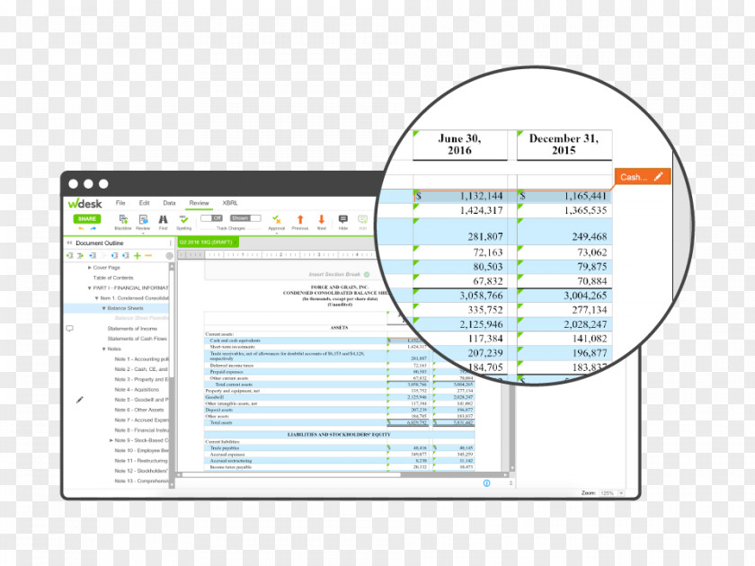 Ecember XBRL Financial Statement Information Workiva Report PNG