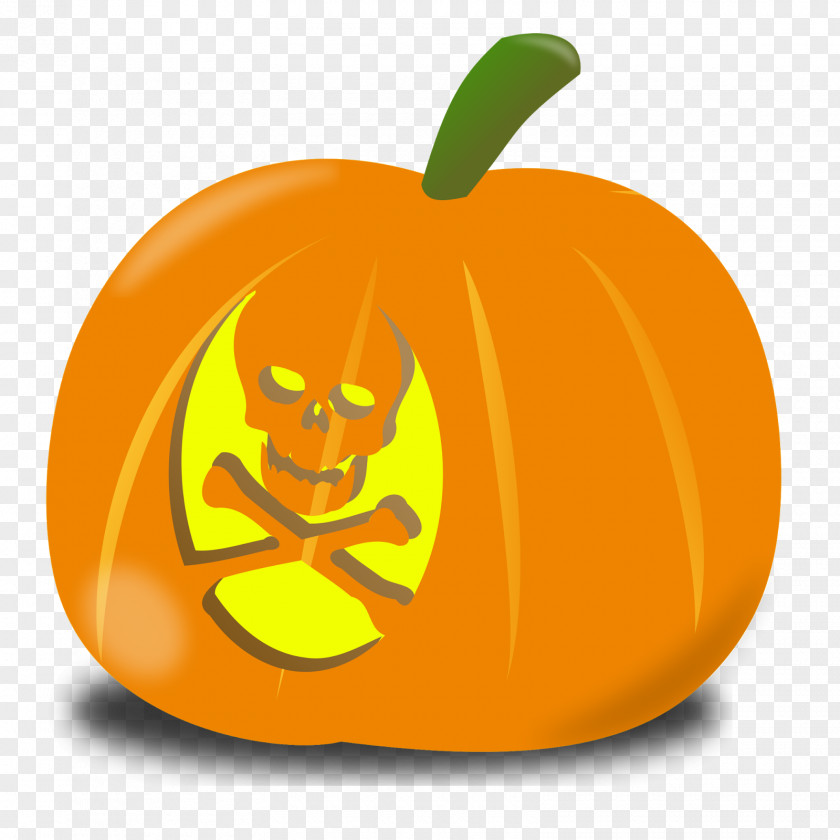 Painted Pumpkin Clip Art PNG