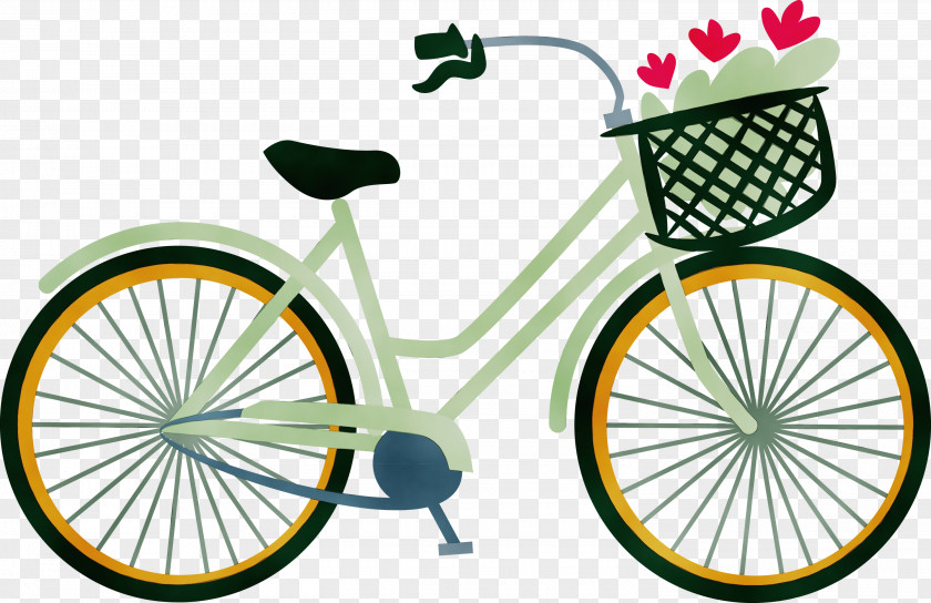 Bicycle Wheel Frame Racing Saddle PNG