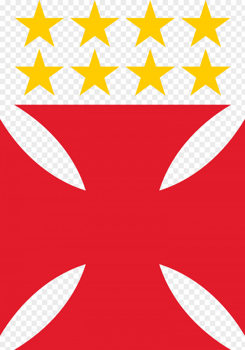 Cruz CR Vasco Da Gama Verge Sport State Of Ward 8 Maltese Cross Logo PNG