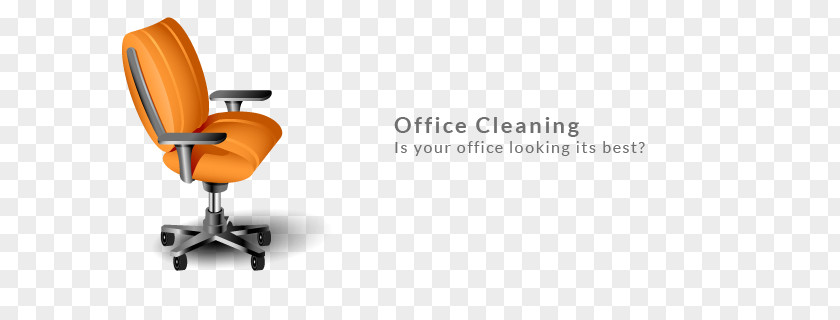 Office Cleaning & Desk Chairs Logo Plastic PNG