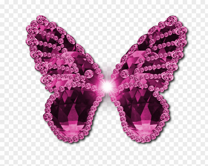 Pink Butterfly Transparent Image Watercolor Painting Clip Art PNG
