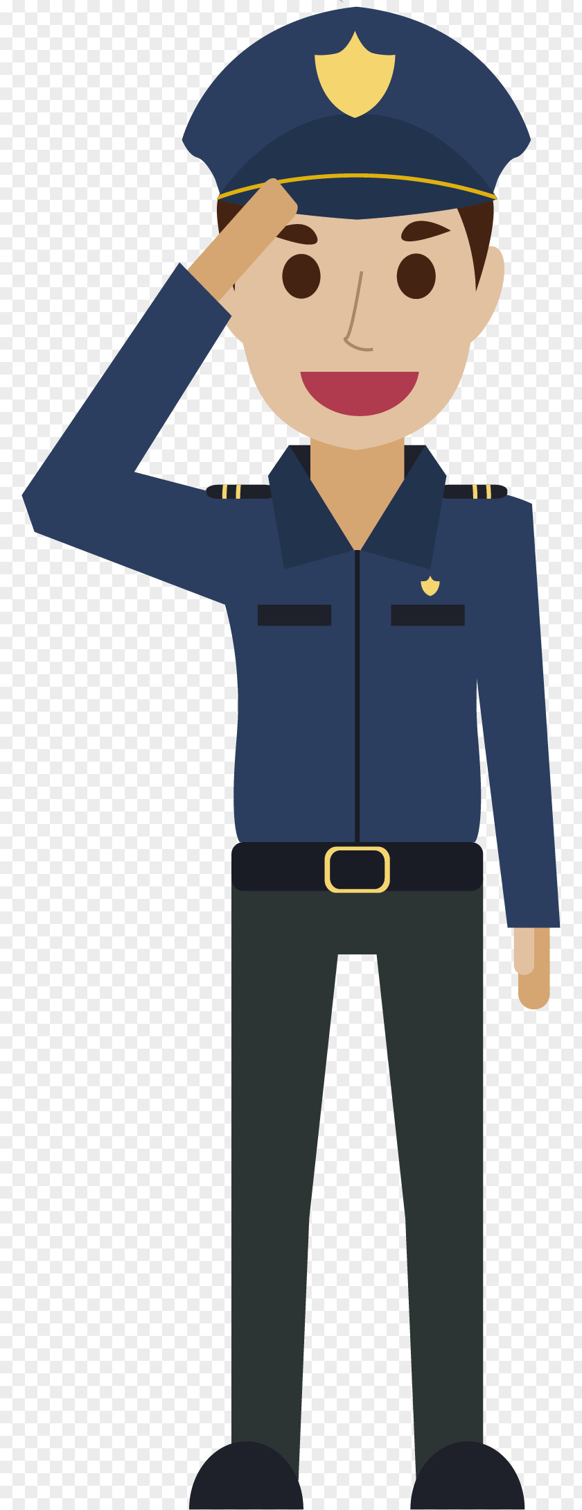 Police Salute Officer Clip Art PNG