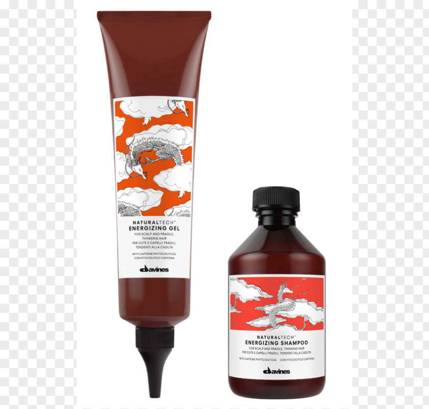 Shampoo Davines Energizing NaturalTech Rebalancing Hair Care Gel Purifying PNG