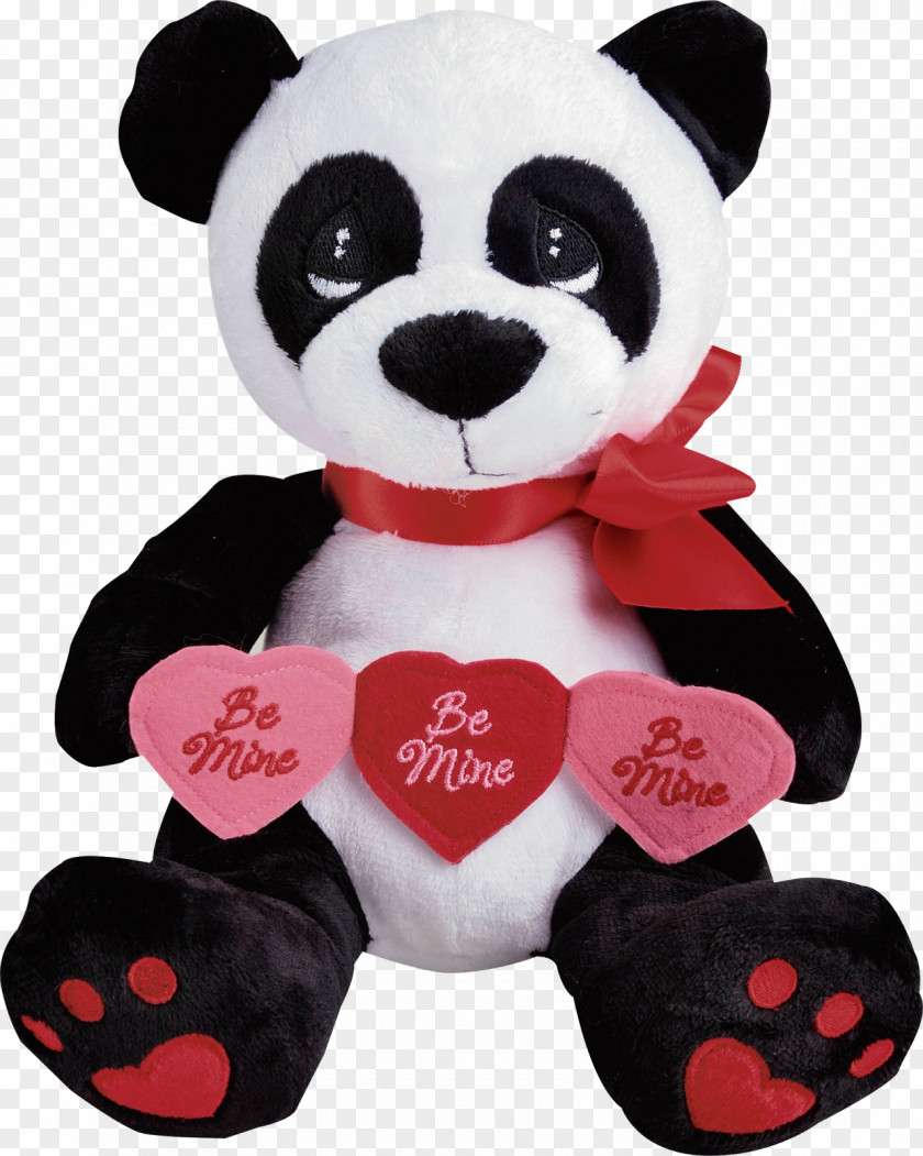 Bear Giant Panda Plush Red Stuffed Animals & Cuddly Toys PNG
