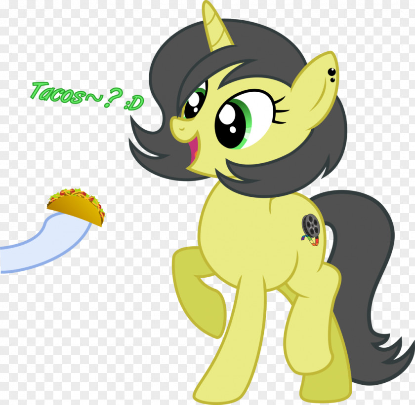 Cartoon Taco Pony Drawing PNG