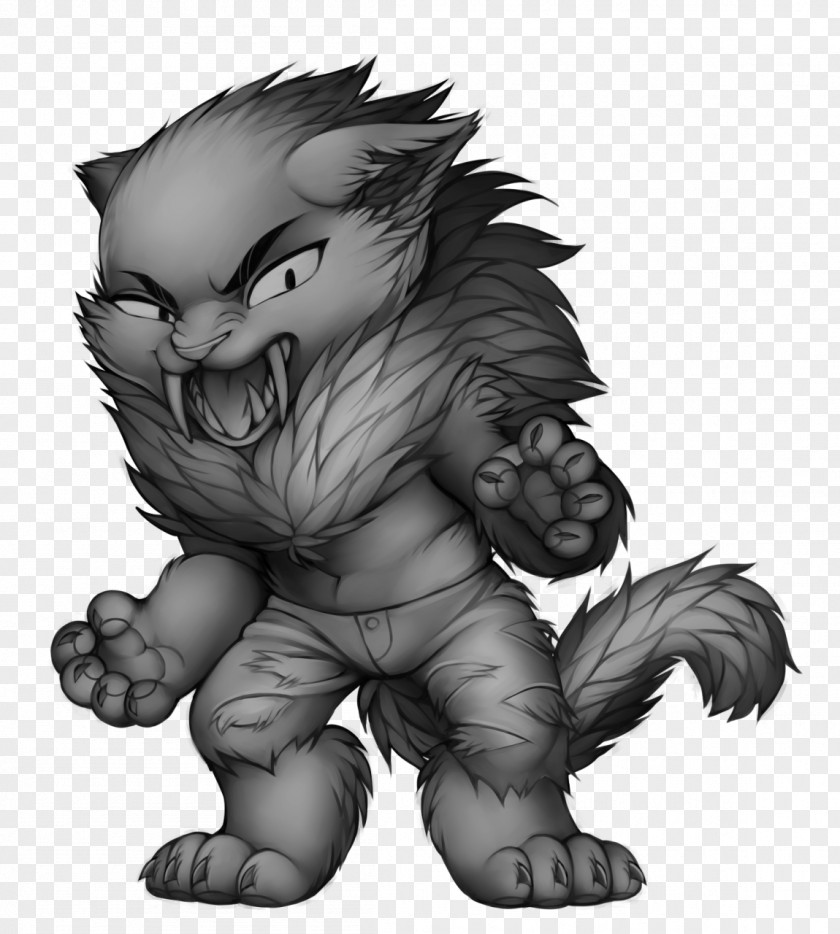 Dog Werecat Drawing Werewolf Furry Fandom PNG