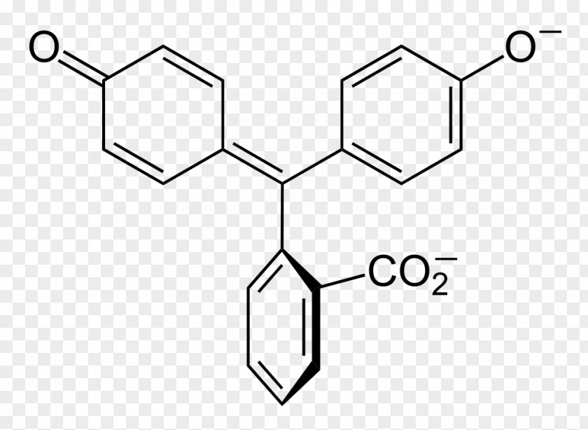 Mid Phenolphthalein Chemical Formula Chemistry Compound Molecule PNG