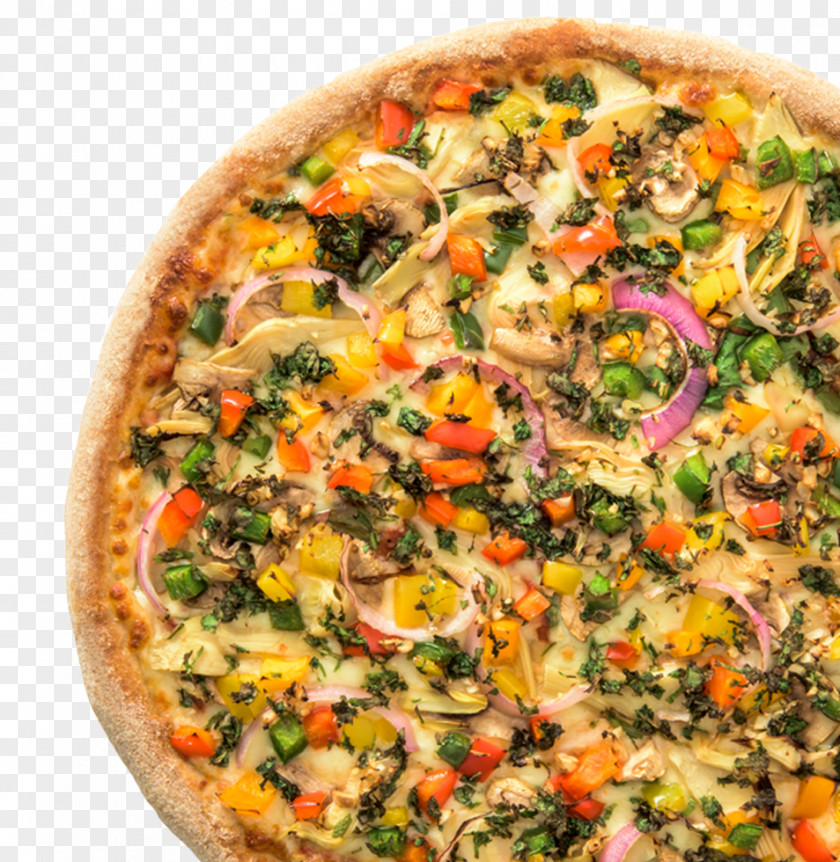 Pizza California-style Sicilian Vegetarian Cuisine Fast Food PNG