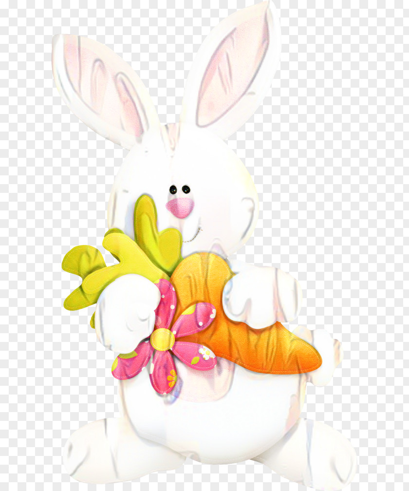 Rabbits And Hares Cartoon Easter Bunny Background PNG