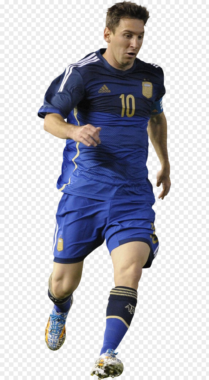Messi 2018 Argentina Team Sport Knee Shoe PNG