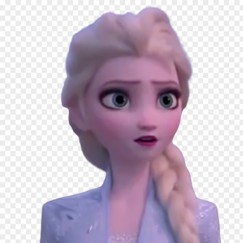 Wig Jaw Anna Frozen PNG