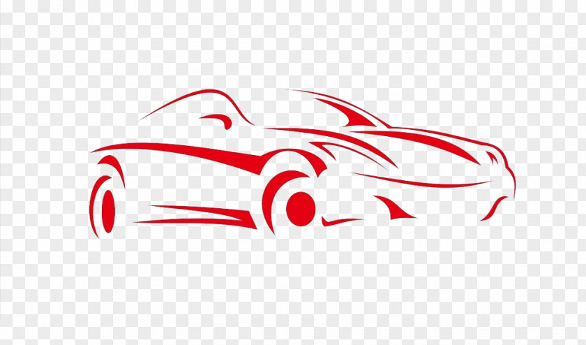 Abstract Red Car Dealership Automobile Repair Shop Vehicle Used PNG