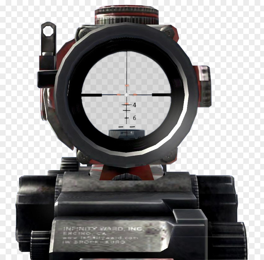 Sighting Telescope Advanced Combat Optical Gunsight Telescopic Sight Reflector Call Of Duty: Modern Warfare 2 PNG