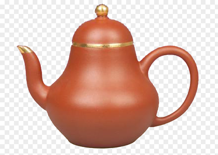 Stone Teapot Yixing Clay Kettle PNG