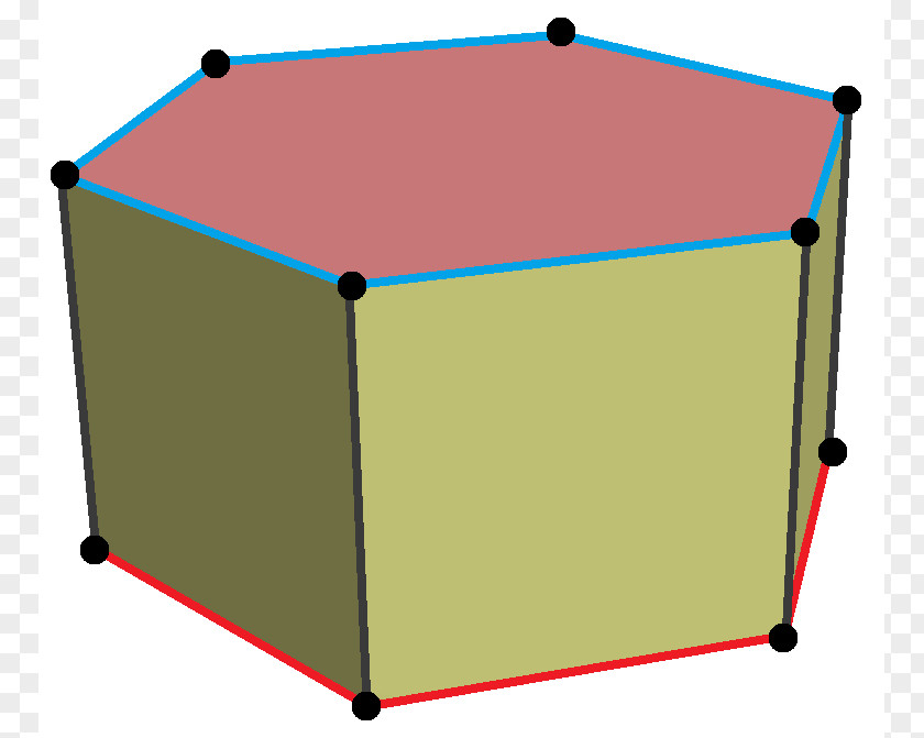 Face Hexagonal Prism Triangular Truncation PNG