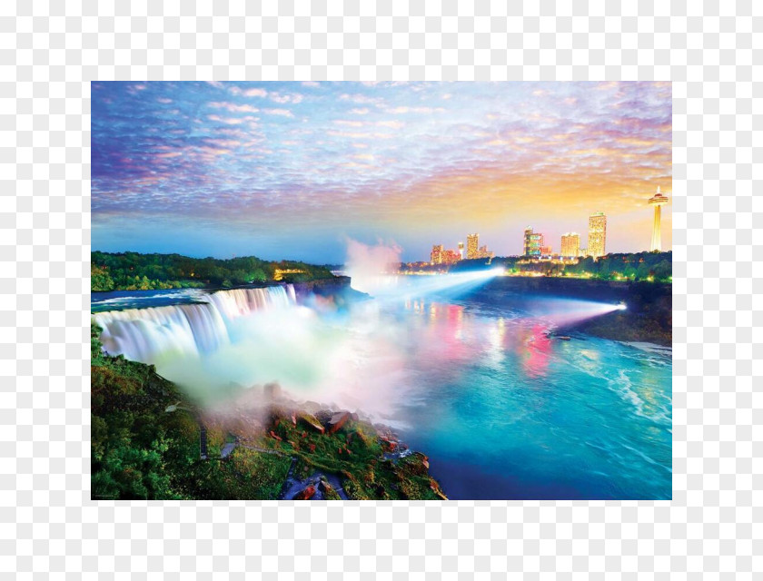 Niagara Falls Clipart Horseshoe Rideau Kakabeka Waterfall Jigsaw Puzzles PNG