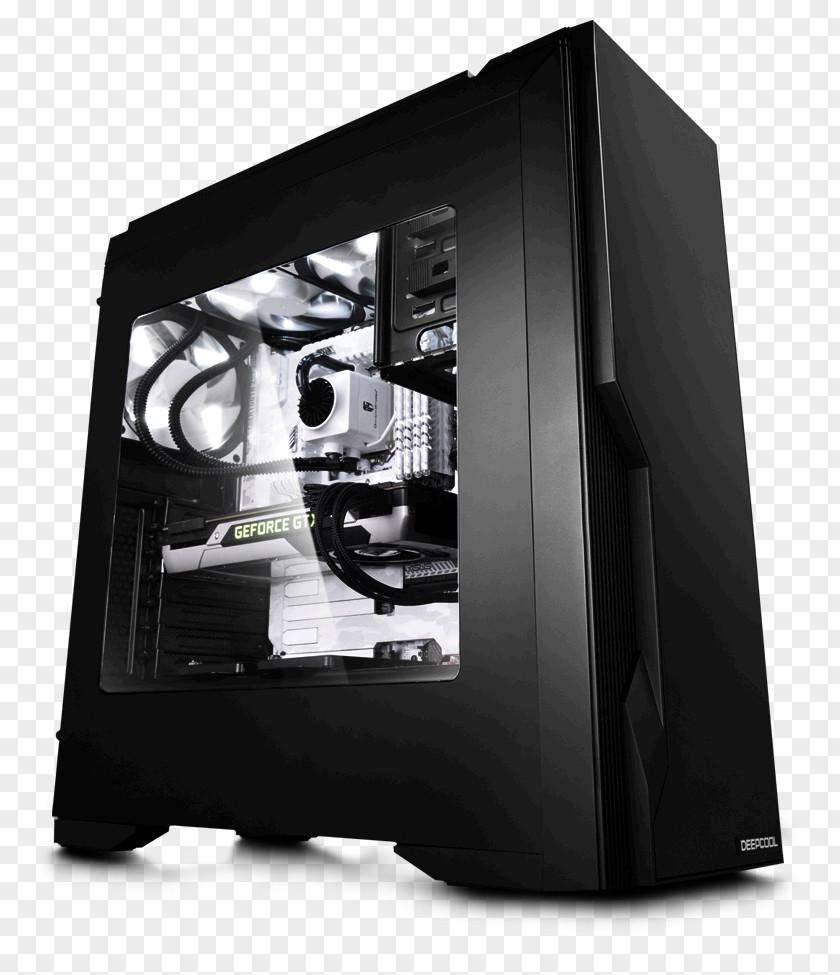 Pc Case Computer Cases & Housings Power Supply Unit ATX Deepcool System Cooling Parts PNG