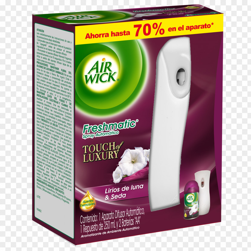 Air Wick Fresheners Aromatitzant Perfume Aerosol PNG