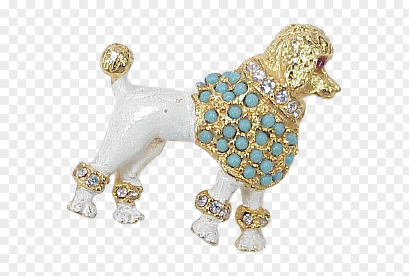 Dog Turquoise Canidae Brooch Body Jewellery PNG