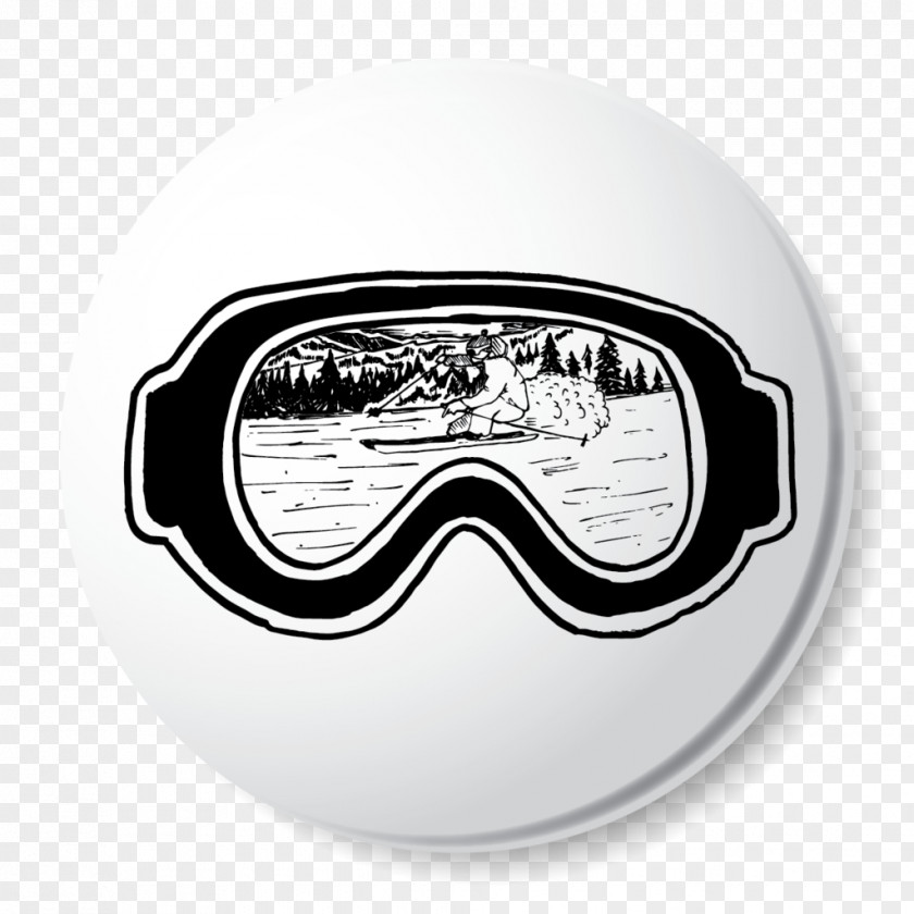 Mask Diving Equipment Snow White PNG
