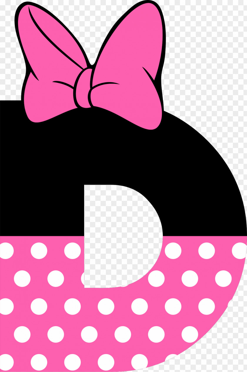 Minnie Mouse Mickey Letter PNG