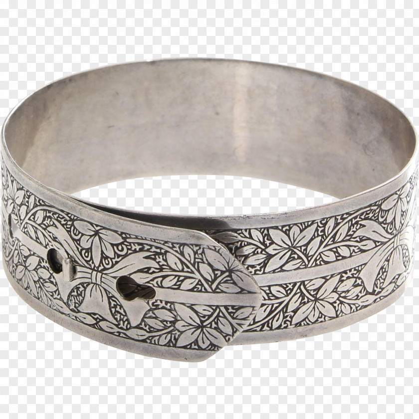 Silver Bangle Bracelet Sterling Jewellery PNG