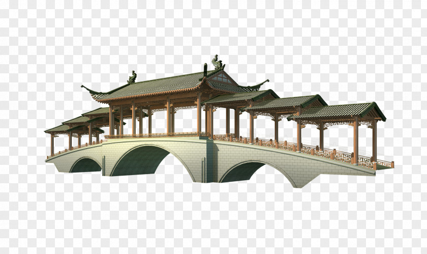 Travel Posters Decorative Bridges Arch Bridge Download PNG