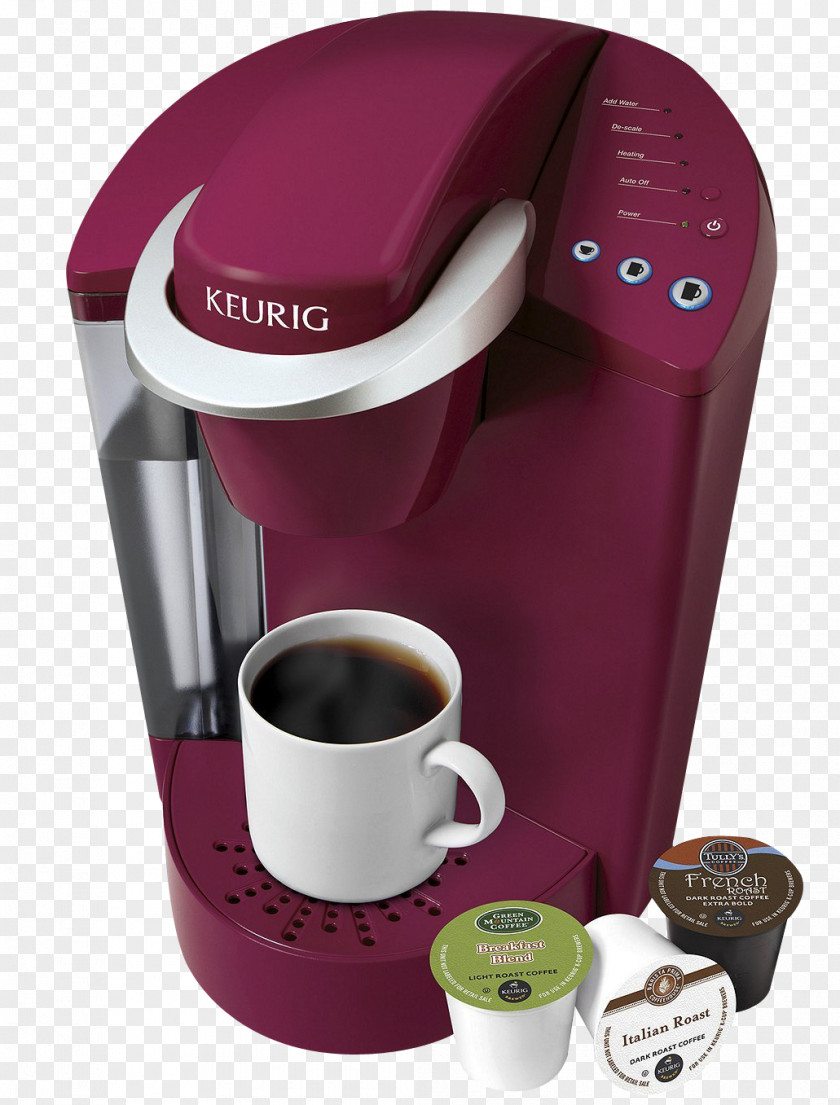 Coffee Maker With Brew Coffeemaker Espresso Keurig Single-serve Container PNG