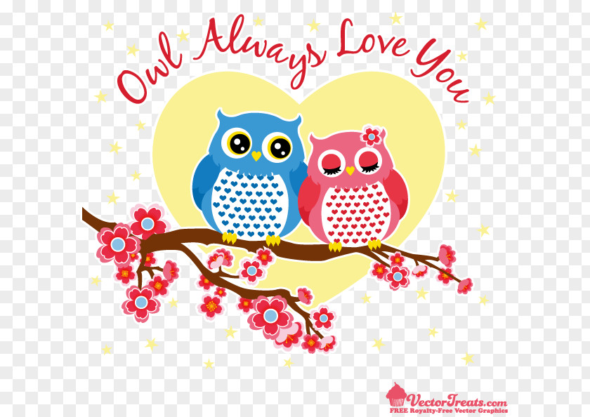 Creative Valentine's Day Owl Wedding Invitation Bird Valentines Clip Art PNG