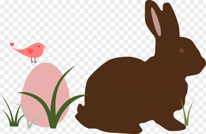 Easter Bunny Rabbit Silhouette Clip Art PNG