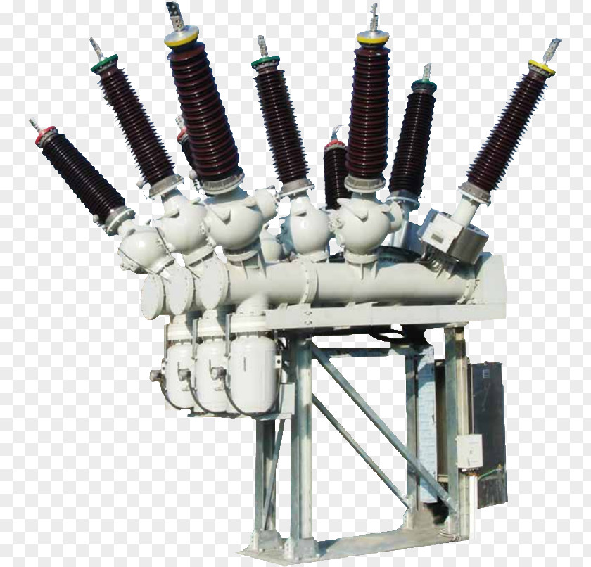 High Voltage Transformer Hybrid Switchgear Module Gasisolierte Schaltanlage Electrical Substation PNG