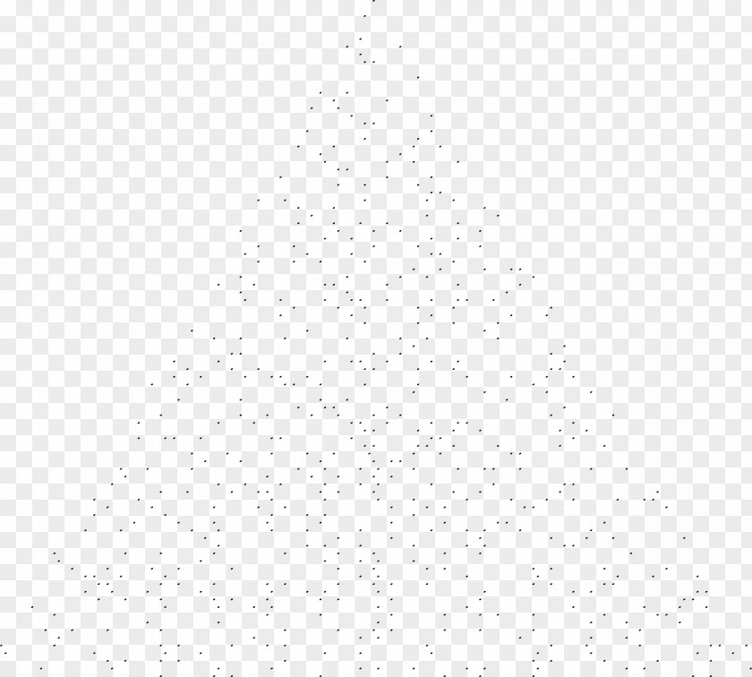 Line Art White Point Font PNG