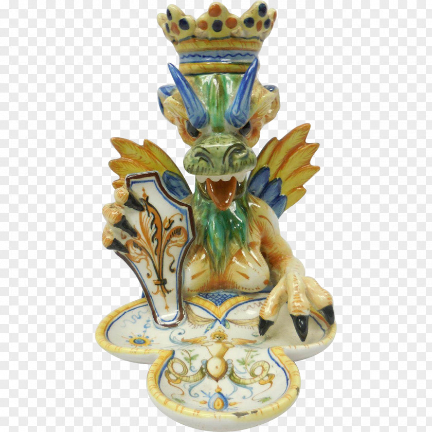 Pottery Maiolica Ceramic Candlestick Faience PNG