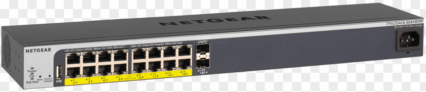 Power Over Ethernet Netgear Network Switch Gigabit Port PNG