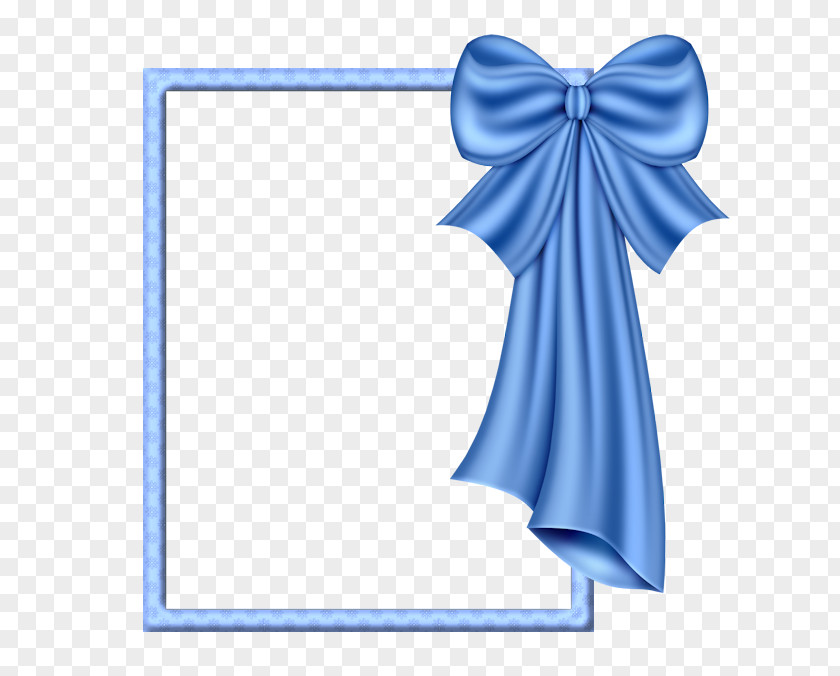 Ribbon Clip Art Image Picture Frames Blue PNG
