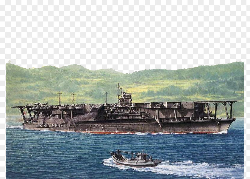 Sailing Aircraft Carrier World Of Warships Second War Japanese Battleship Yamato Battle Leyte Gulf Kaga PNG