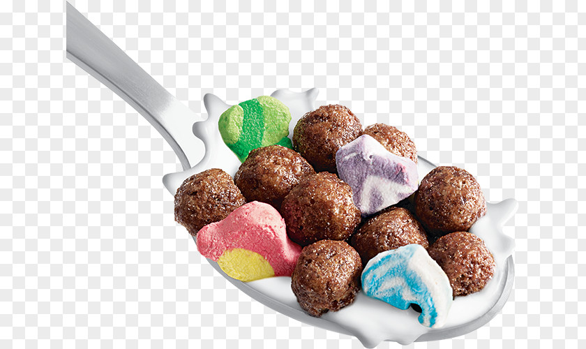 CEREAL Chocolate Truffle Praline Balls Meatball Food PNG