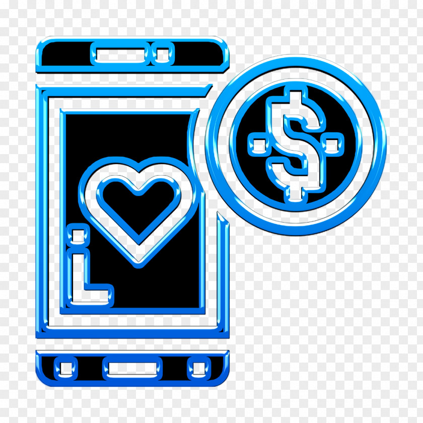 Digital Banking Icon Loyalty Heart PNG