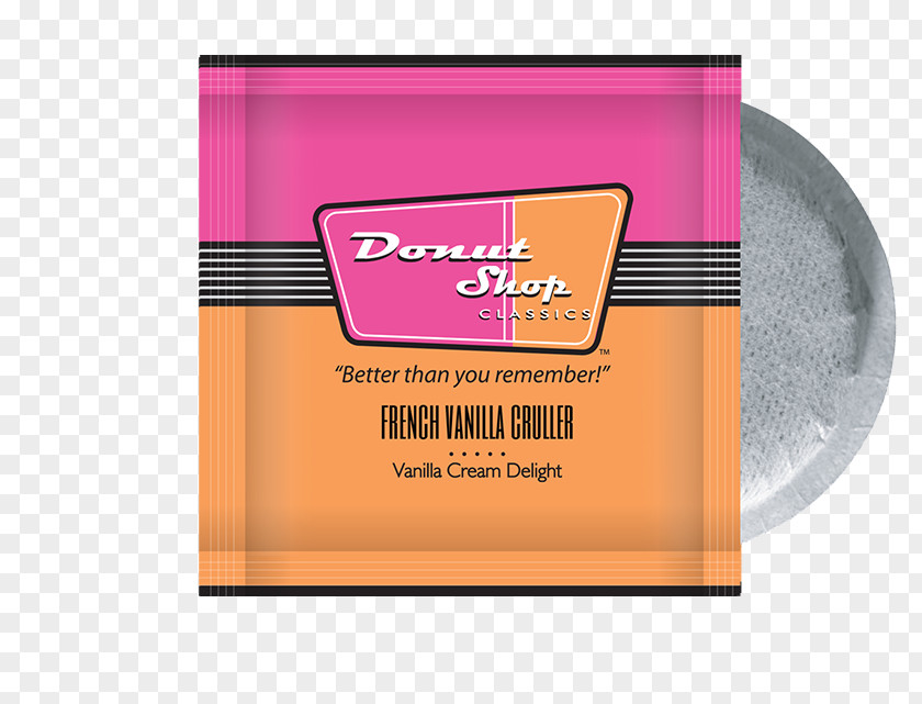 Vanilla Pod Donuts Single-serve Coffee Container Espresso Glaze PNG