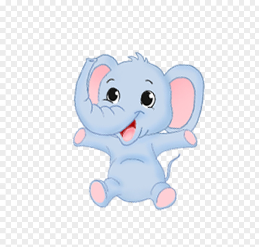 Elephant Cartoon Animation PNG