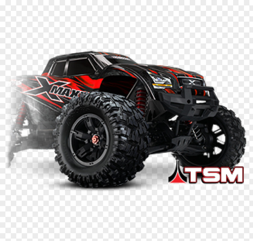 Traxxas X-Maxx Radio-controlled Car Four-wheel Drive Brushless DC Electric Motor PNG