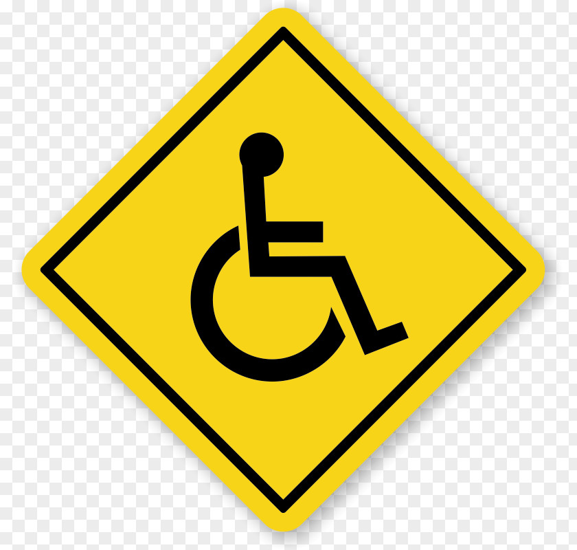 Wheelchair Disabled Parking Permit Disability International Symbol Of Access Traffic Sign PNG