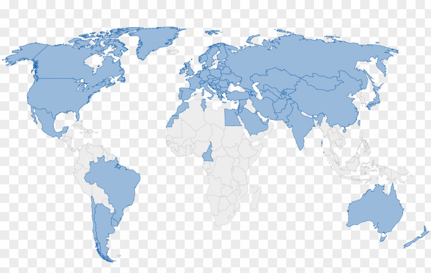 World Map Southern Hemisphere Northern PNG