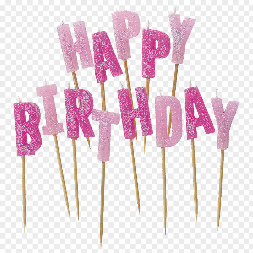Birthday Candles Picture Cake Candle PNG