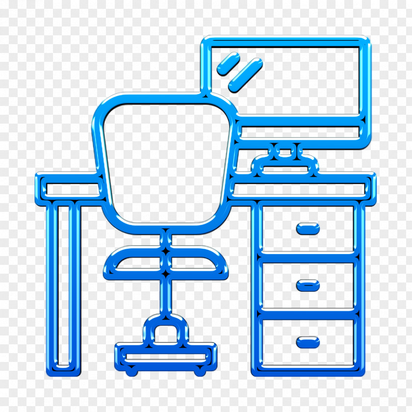 Desk Icon Office PNG