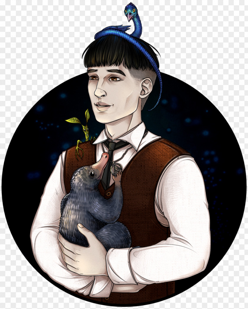 Fantastic Beasts And Where To Find Them Credence Barebone Ezra Miller Fan Art PNG