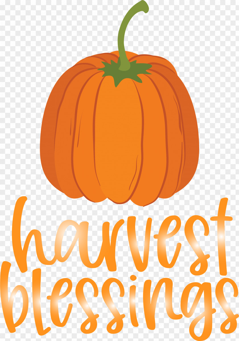 Harvest Blessings Thanksgiving Autumn PNG