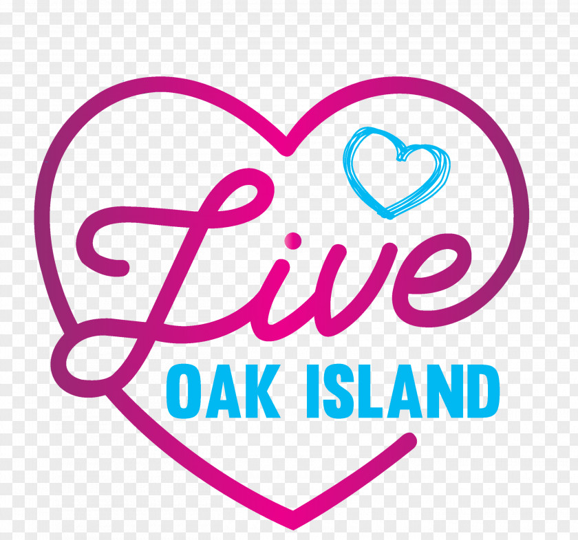 Line Oak Island Clip Art Brand Love Pink M PNG